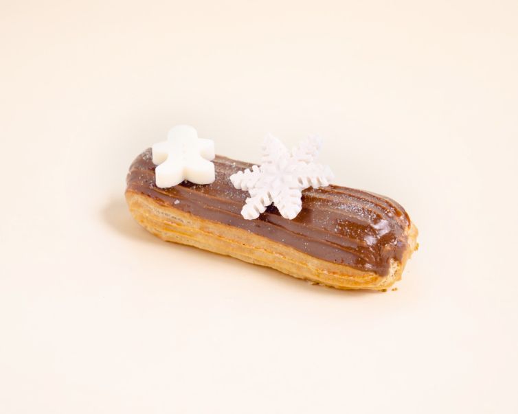 Eclair de Café Navideño