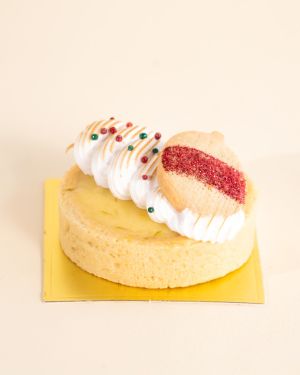 Tarta de Limón Navideño