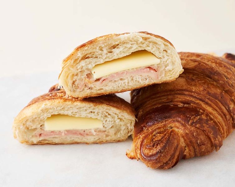Croissant de Jamón y Queso