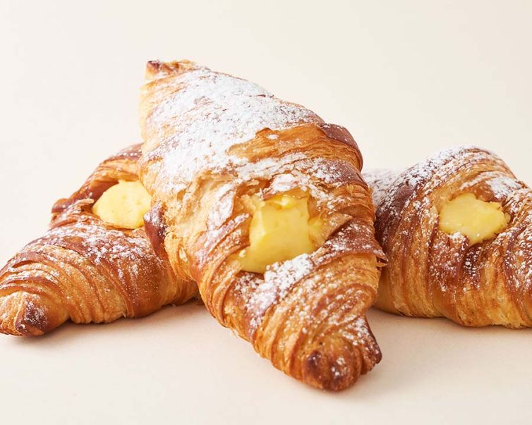 Croissant de Crema Pastelera