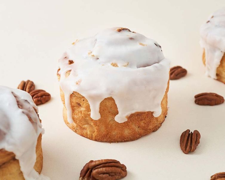 Rol de Nuez Glaseado