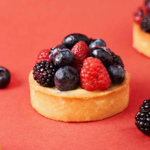 Tarta de Frutas Rojas