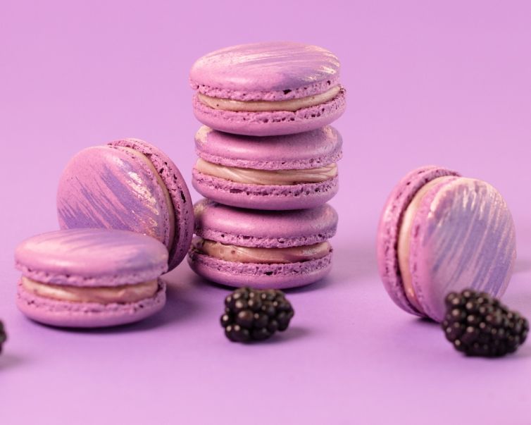 Macaron Zarzamora
