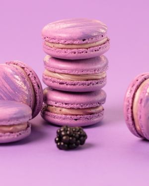 Macaron Zarzamora